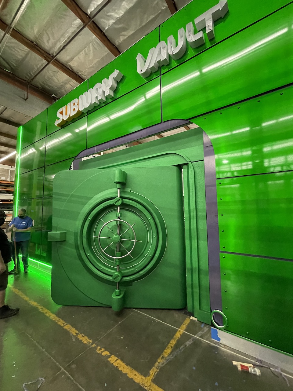 Subway Vault Door